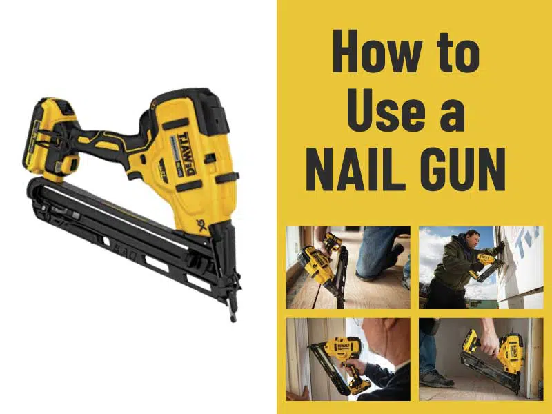 How to Use a Nail Gun