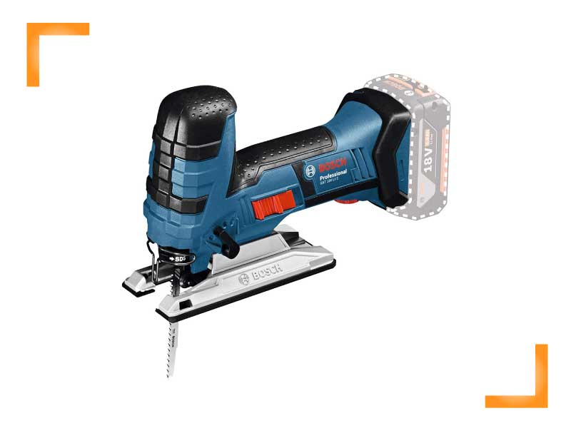 Bosch Professional Most lightweight Cordless barrel grip jigsaw