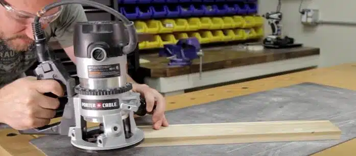 A plunge router used for