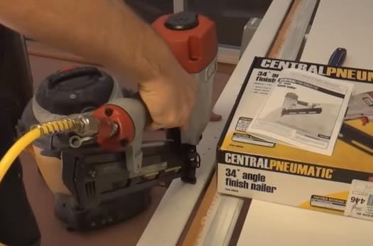 air pressure for a finish nailer