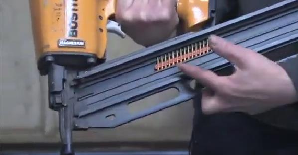 amount of nails that a Bostitch finish nailer can hold