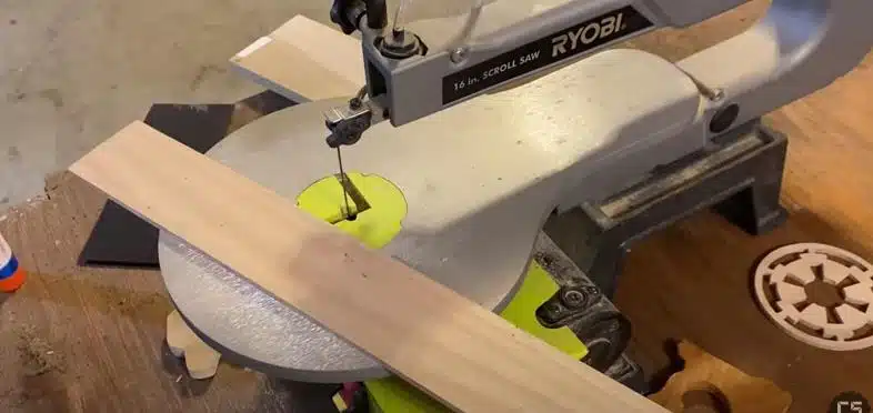 a scroll saw used for