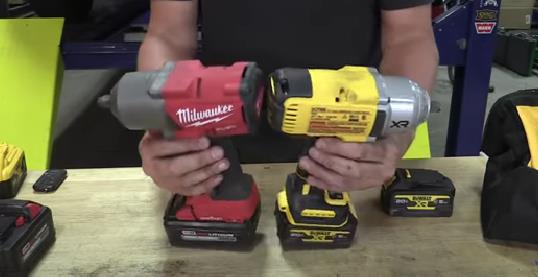 Compare Dewalt with other impact wrenches
