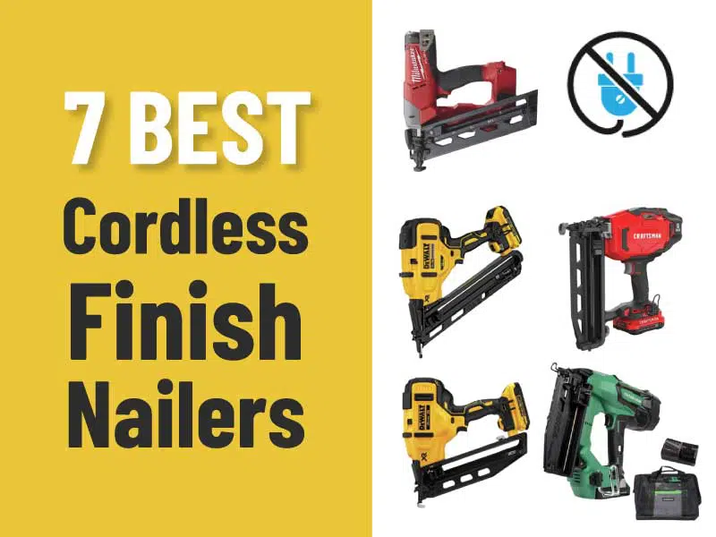 Best Cordless Finish Nailers for carpenters