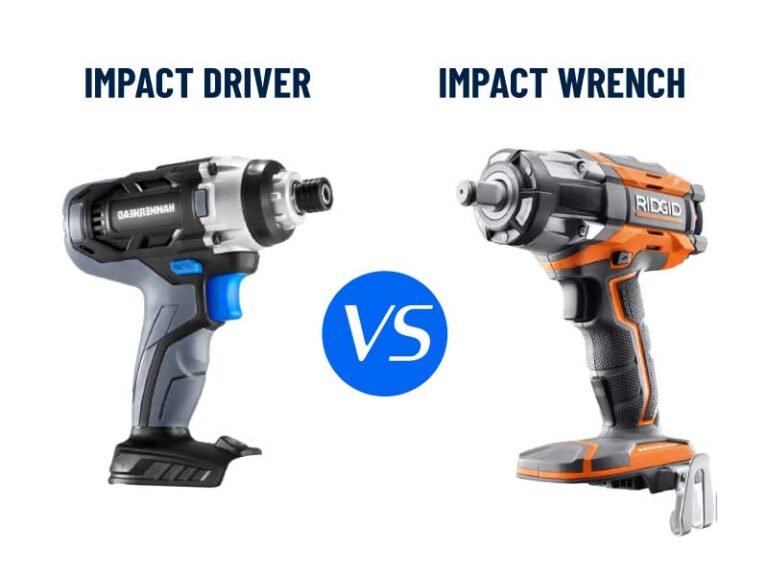 [Detailed] Impact Driver Vs. Impact Wrench For Automotive Pick The