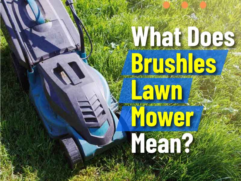 What Does Brushless Lawn Mower Mean