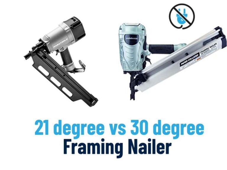 21 Degree Vs 30 Degree Framing Nailer Unlimited True Reveal