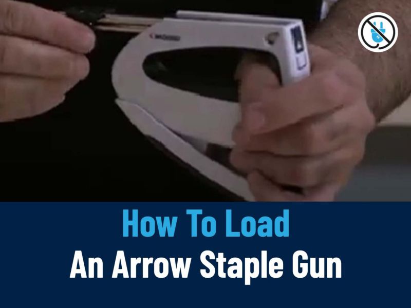 How To Load An Arrow Staple Gun