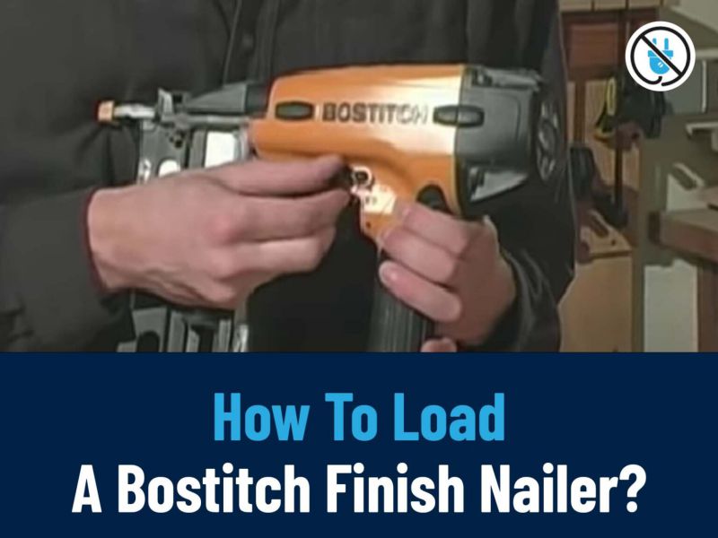 How to load a Bostitch Finish Nailer