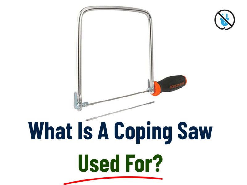 What is a coping saw used for