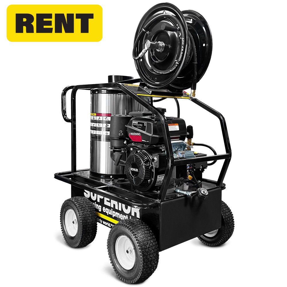 Can I Rent a Portable Pressure Washer With Water