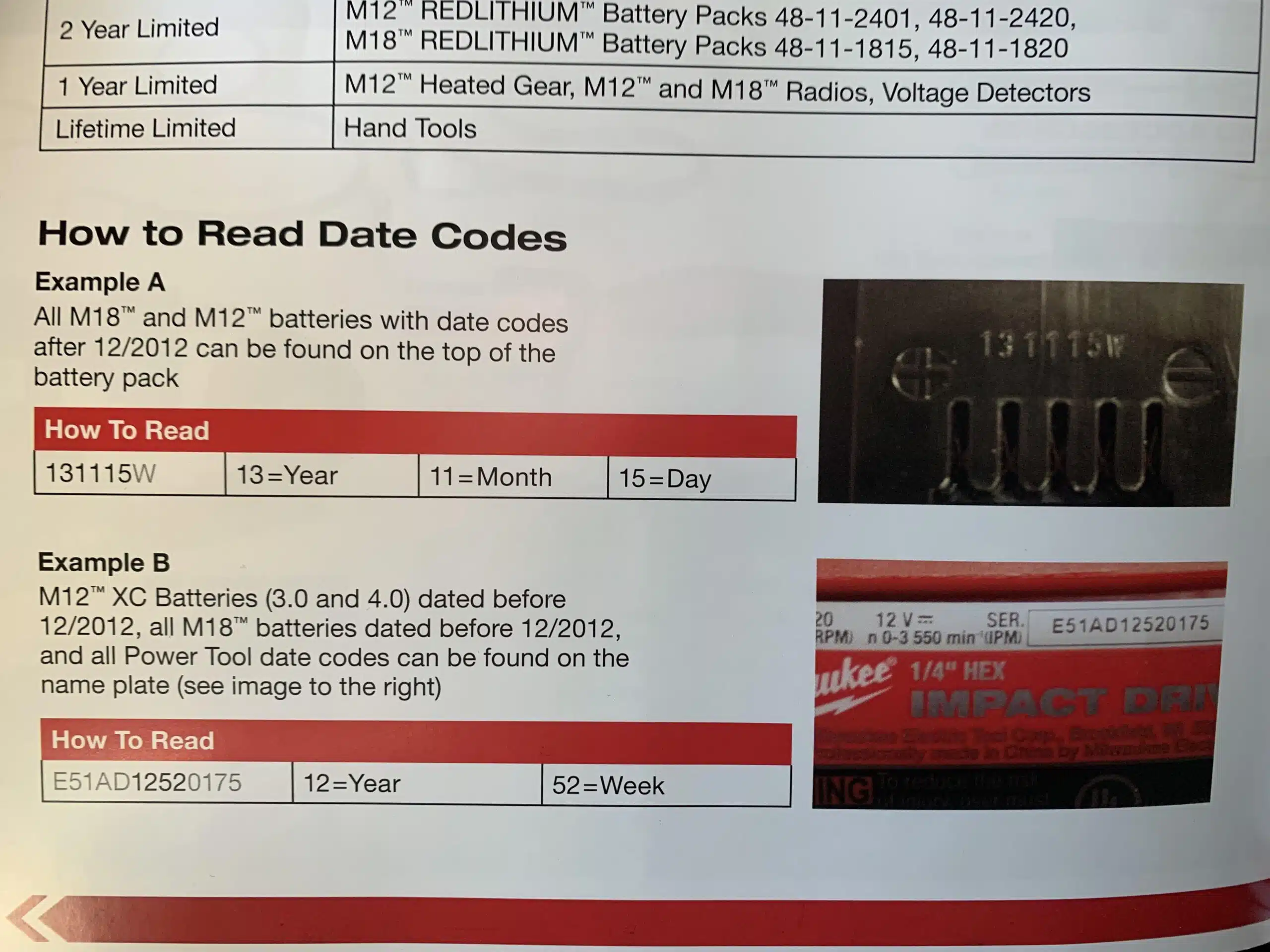 How Do You Determine the Date Code of Milwaukee Cordless Drill