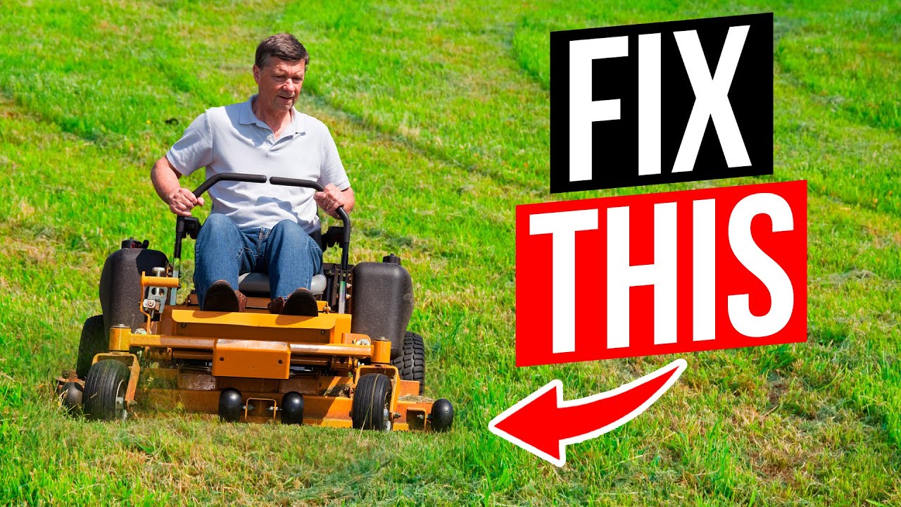 What Causes a Riding Lawn Mower to Cut Uneven